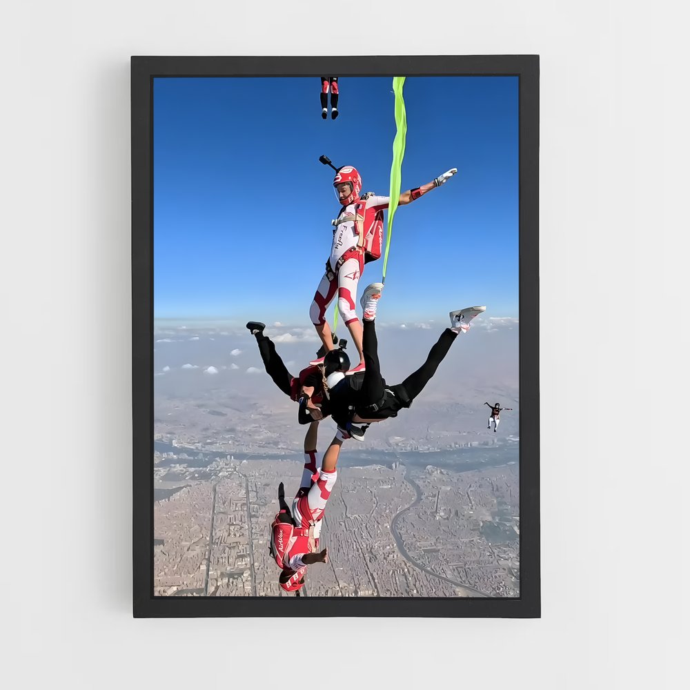 Poster Skyward Adventure – affiche Parachutisme (vue 2)